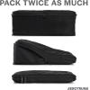 imageAerotrunk Compression Packing Cubes for Travel  Luggage Organizer Bags  Double Zipper Packing Cubes for Suitcases 4Pack TealBlack