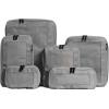 imageAerotrunk Compression Packing Cubes for Travel  Luggage Organizer Bags  Double Zipper Packing Cubes for Suitcases 4Pack TealDark Grey