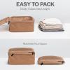 imageAerotrunk Compression Packing Cubes for Travel  Luggage Organizer Bags  Double Zipper Packing Cubes for Suitcases 4Pack TealMocha