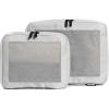 imageAerotrunk Compression Packing Cubes for Travel  Luggage Organizer Bags  Double Zipper Packing Cubes for Suitcases 4Pack TealLight Grey